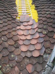 Sanierung einer durchgedeckten Ziegelkehle